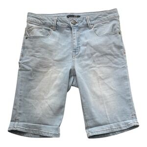 1822 Denim Woman's Bermuda Blue Jean Shorts Size 8